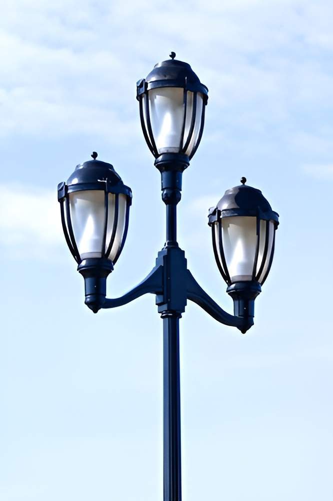 Lampadaire espace public La Réunion