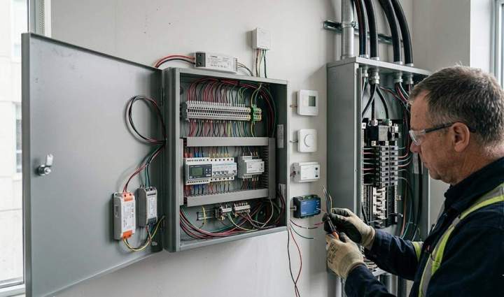 Électricité basse tension à Saint-Paul